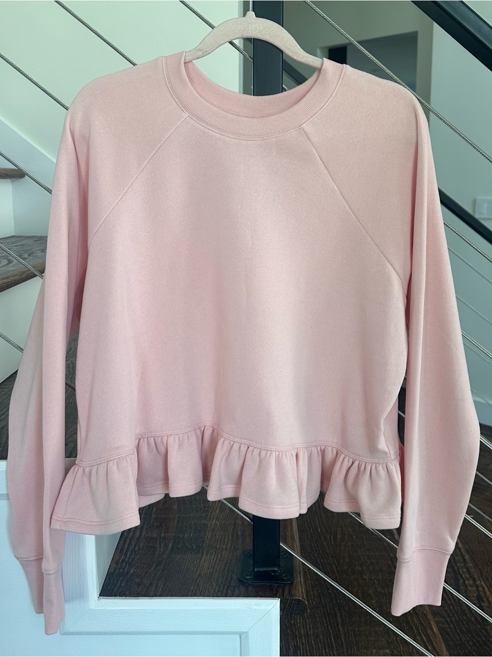 Torrid Lovesick Boatneck Crop Pullover with Ruffle Hem | Size: 00 NWT